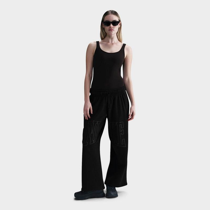 nike women's french terry pants