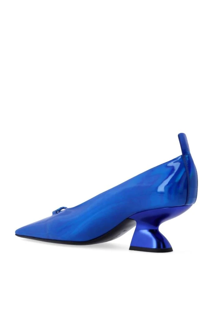 Salvatore Ferragamo Women
s Sadr Pumps In Blue 3