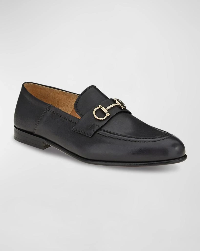 Shop Ottone Leather Slide Bit Loafers on Sale at BeyondStyle 