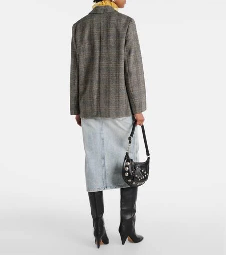 Isabel Marant Charly checked wool blazer 3