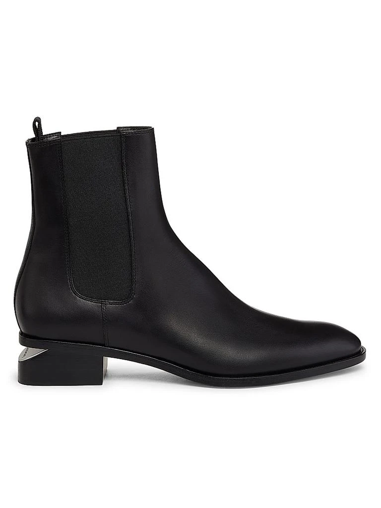 Alexander Wang Kane 35MM Leather Ankle Boots 1