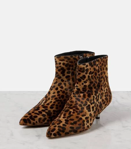 Isabel Marant Eana leopard-print suede ankle boots 5