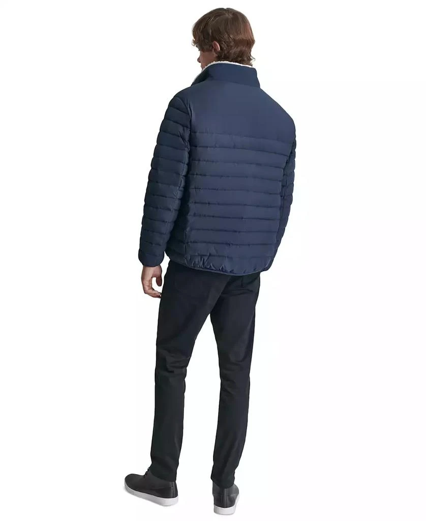 DKNY Men's Quilted Fleece-Lined Full-Zip Puffer Jacket 2