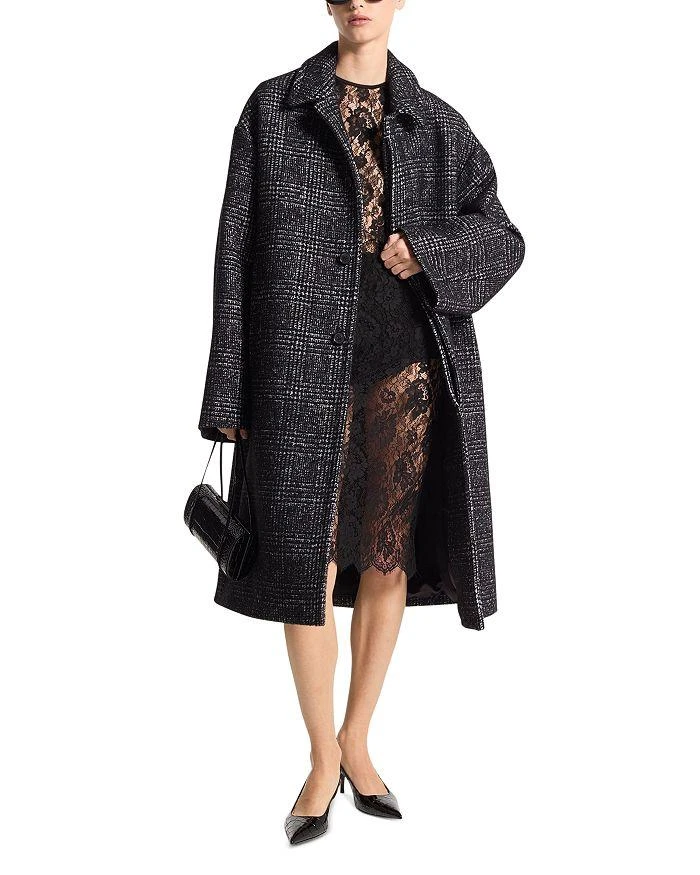 Michael Kors Oversized Balmacaan Coat 3