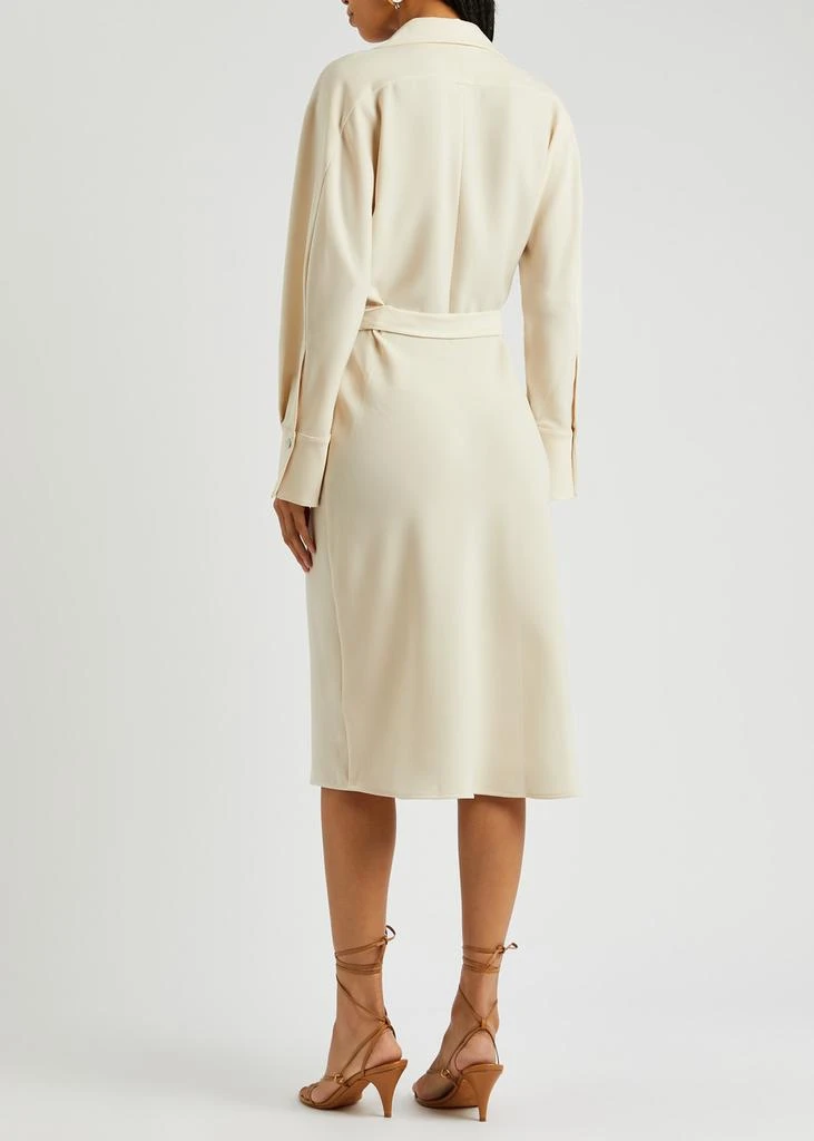 VINCE Belted midi shirt dress 3