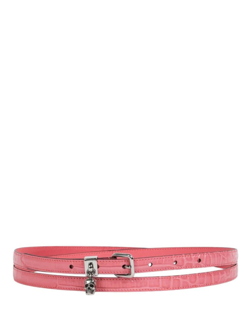 Alexander McQueen Thin Double Wrap Belt 1