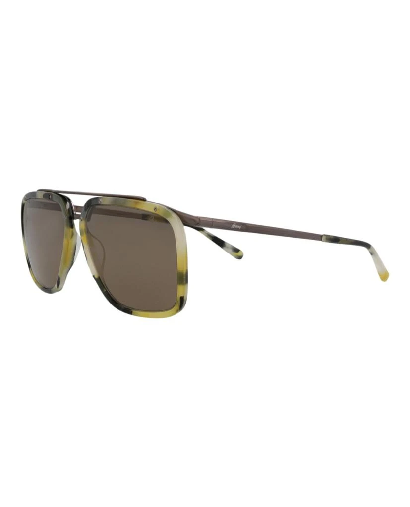 Brioni Aviator-Style Acetate Sunglasses 2