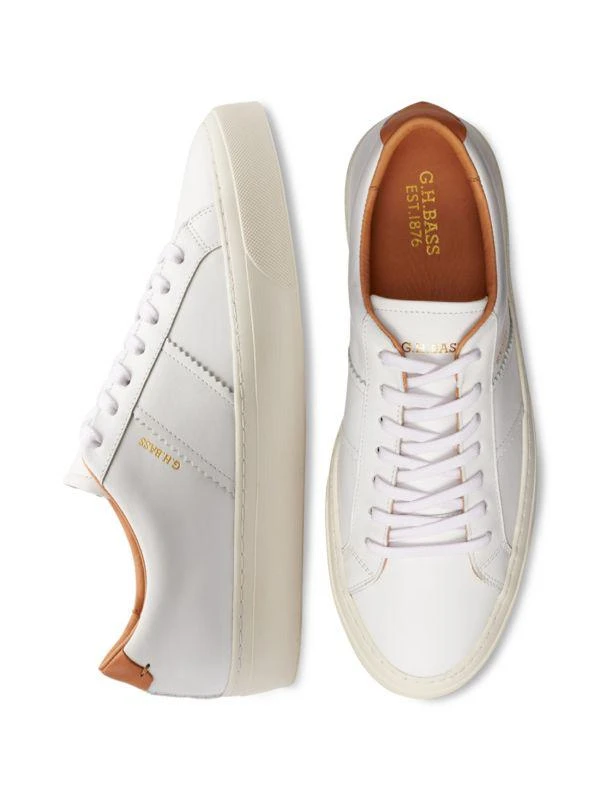 G.H. Bass Camden Low Top Leather Sneakers 4