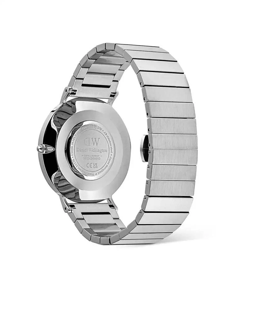 Daniel Wellington Men's Analog Silver Tone Stainless-Steel Watch, 40mm 2