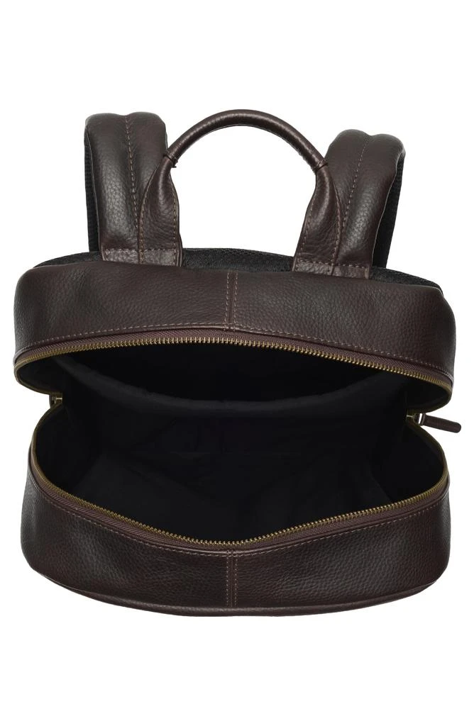 Johnston 
Murphy Pebble Leather Backpack 5