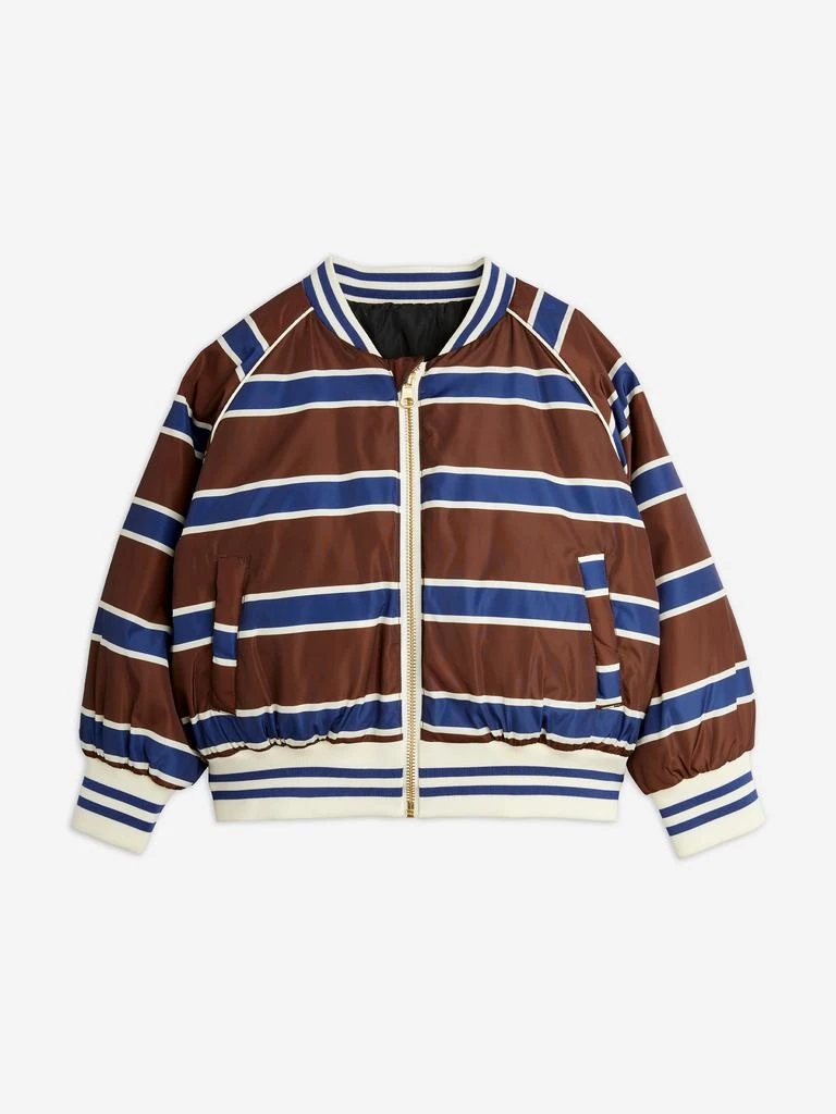 Mini Rodini Boys Reversible Baseball Jacket in Multicolour 6