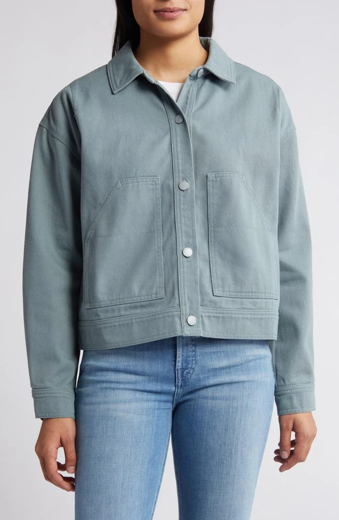 Wit & Wisdom Cotton Twill Utility Jacket 4