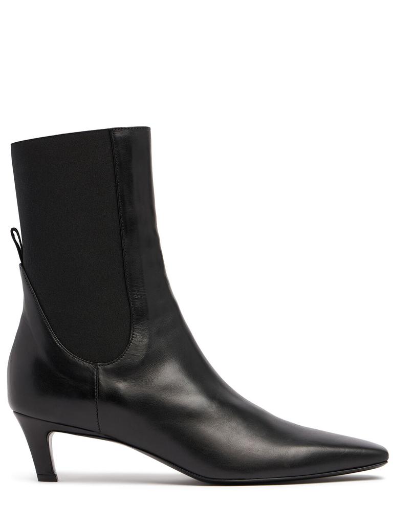 Totême 50mm Leather Ankle Boots