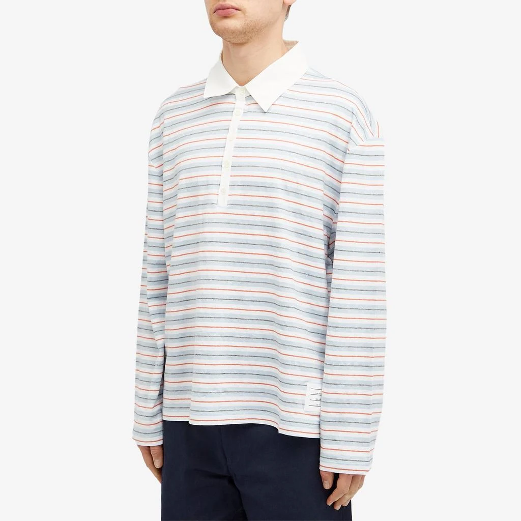 Thom Browne Thom Browne Striped Rugby Fit Polo 2