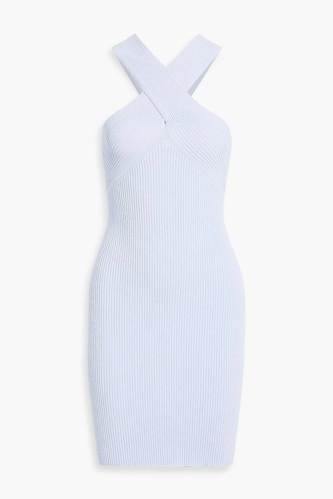 Autumn Cashmere Ribbed-knit mini dress 1