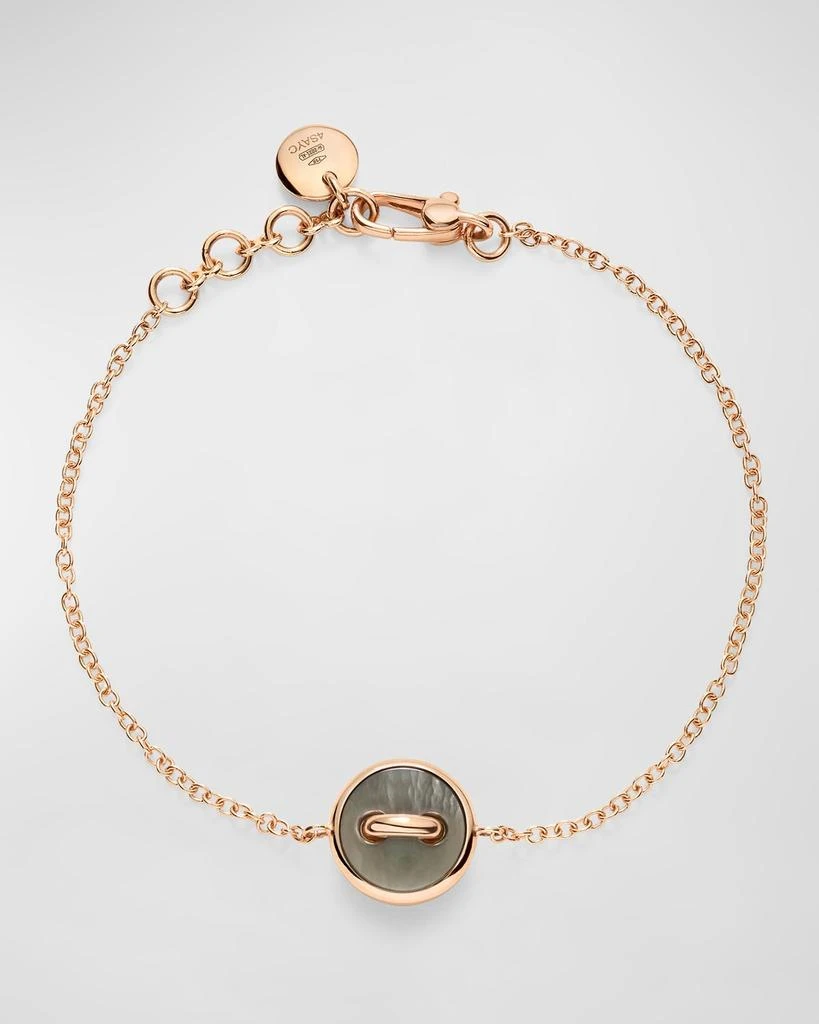 Pomellato 18K Rose Gold Dot Malachite and Mother of Pearl Bracelet 3