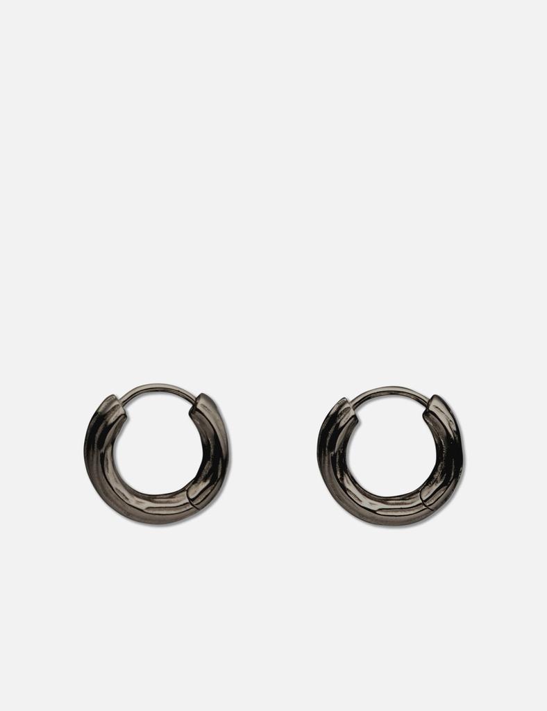 MIDNIGHTFACTORY Wooody Hoop Earrings