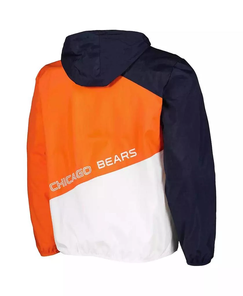 Tommy Hilfiger Men's Navy/Orange Chicago Bears Bill Full-Zip Jacket 3