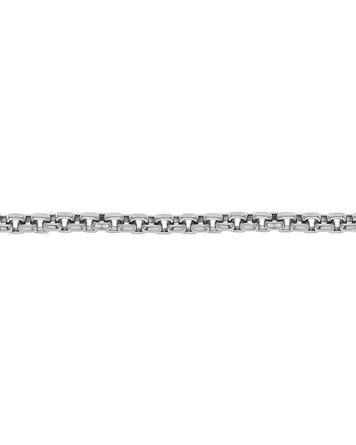 King Baby Sterling Silver Box Link Bracelet 2