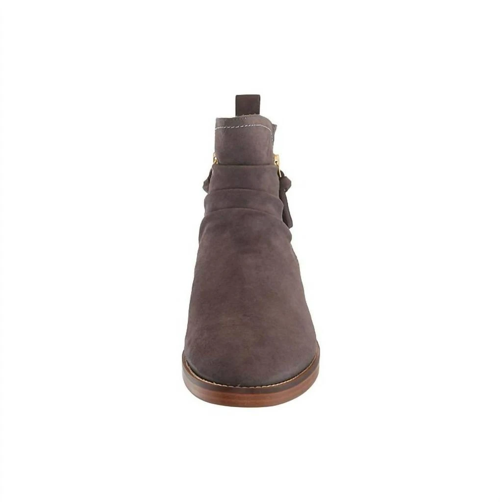 Cole Haan Women's Harrington Grand Slouch Bootie In Storm Cloud Suede 3