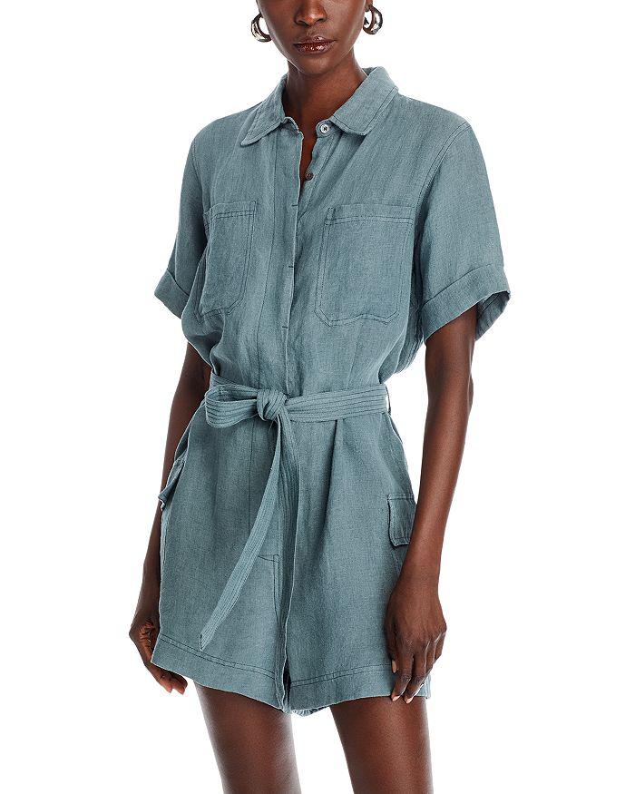 ATM Anthony Thomas Melillo Linen Romper