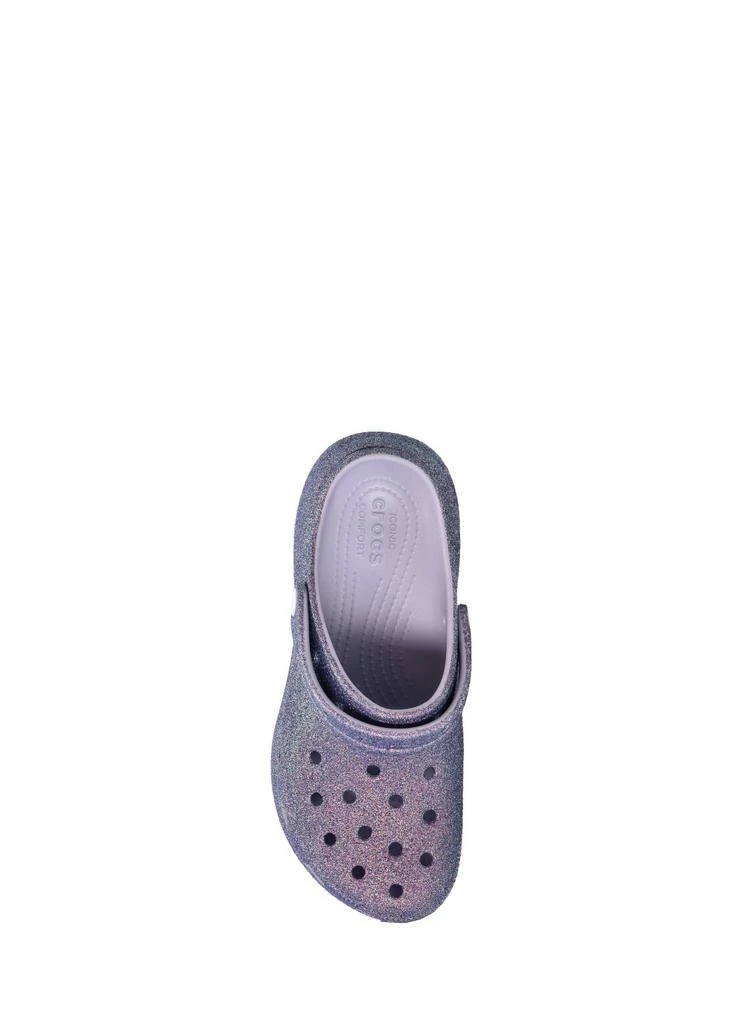 CROCS Platform Irid Glitter Clog 5