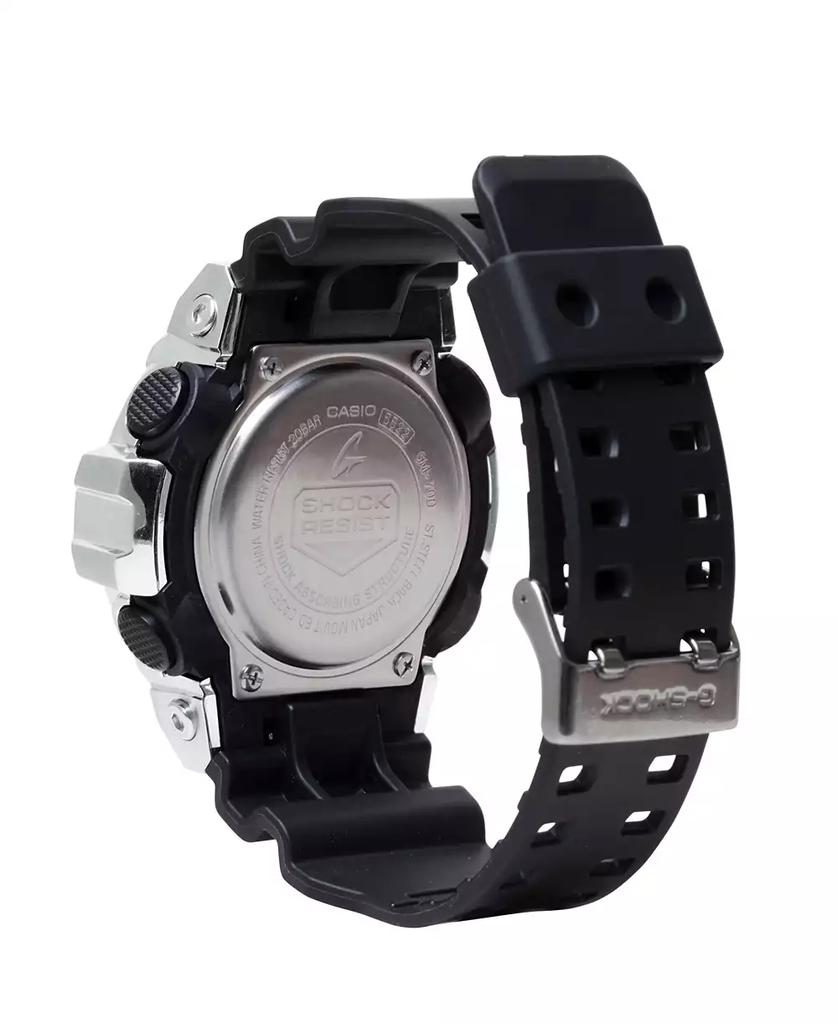 G-Shock Men's Japanese Quartz Black Resin Watch, 53.4mm, GM700-1A