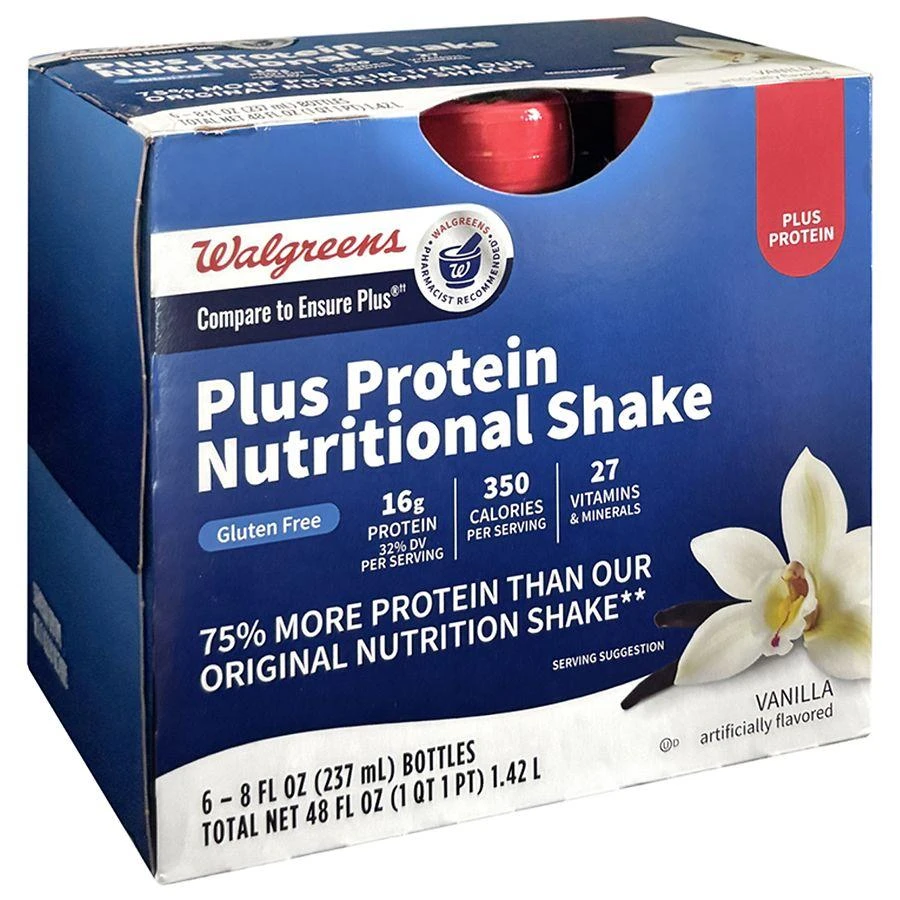 Walgreens Plus Protein Nutritional Shake 4
