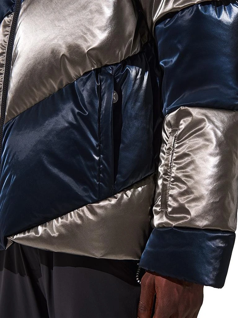 PERFECT MOMENT Super Mojo Metallic Quilted Down Jacket 8