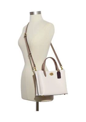 Coach Willow Tote 24 In Color Block 5
