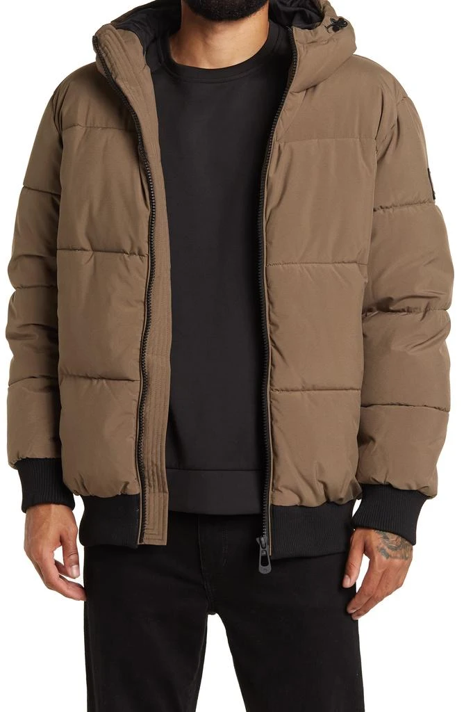 Noize Gunnar Hooded Puffer Bomber Jacket 1