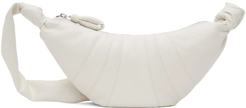LEMAIRE White Small Croissant Bag 1