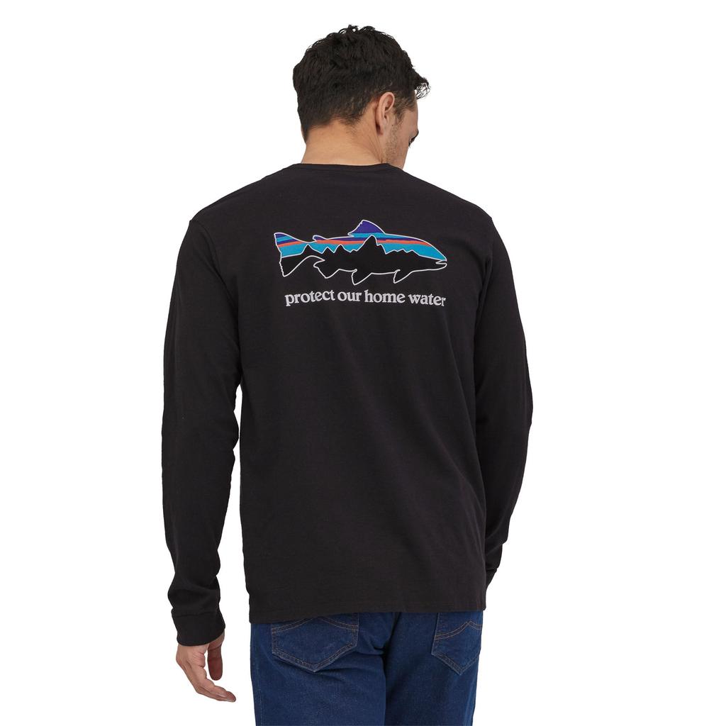 Patagonia Patagonia Long-Sleeved Home Water Trout Responsibili-Tee Shirt - Men's