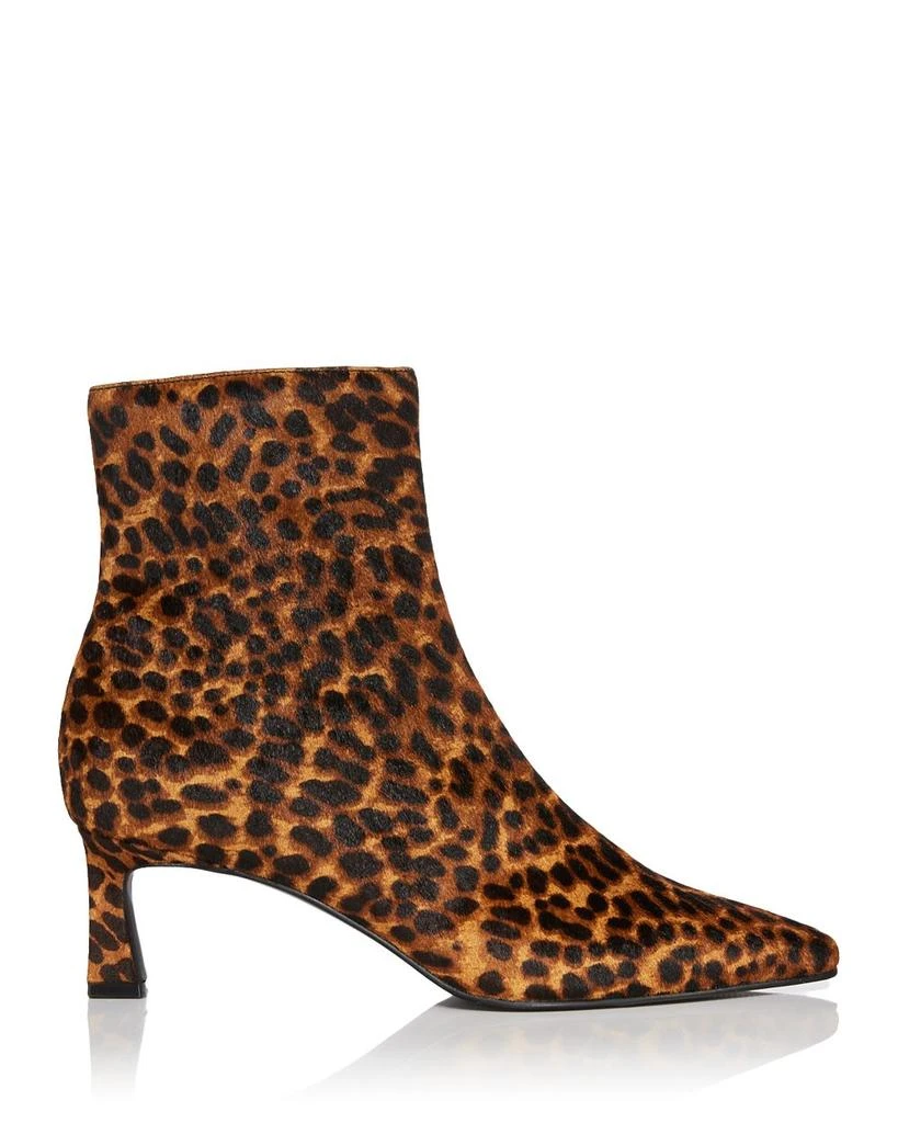 AQUA Women's Song Calf Hair Booties - Exclusive 10