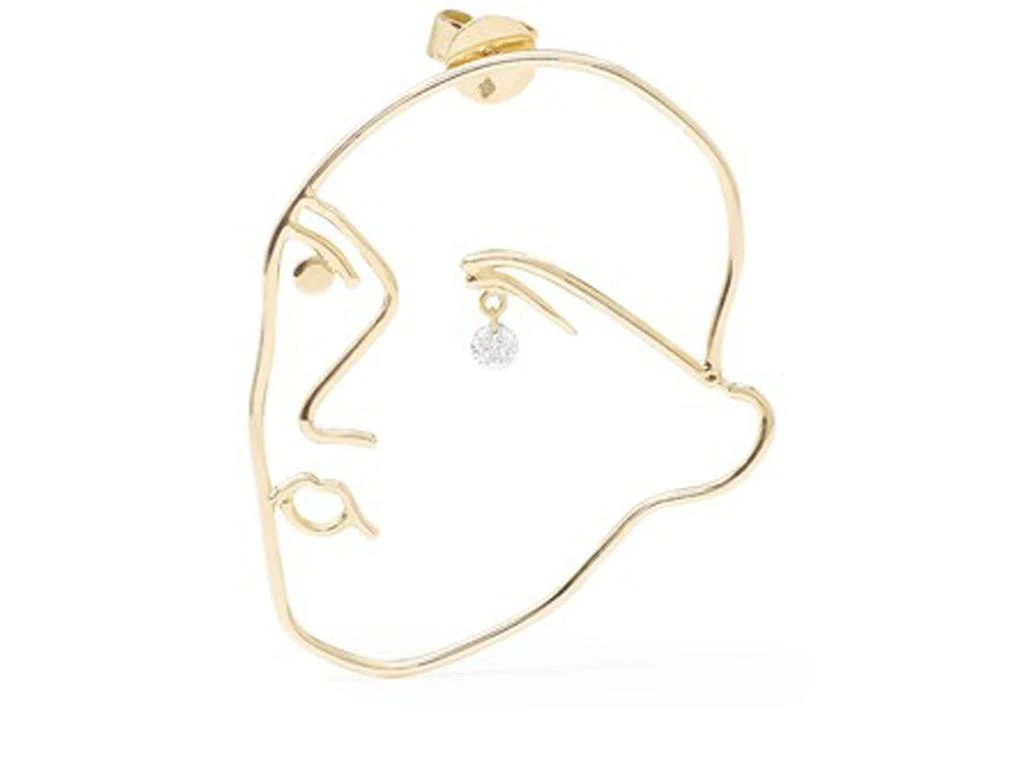Persée Single earring Matisse 1 diamond 1