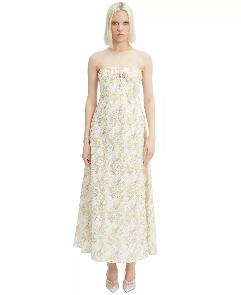 Bardot Women's Lora Broderie Printed Maxi Dress 1