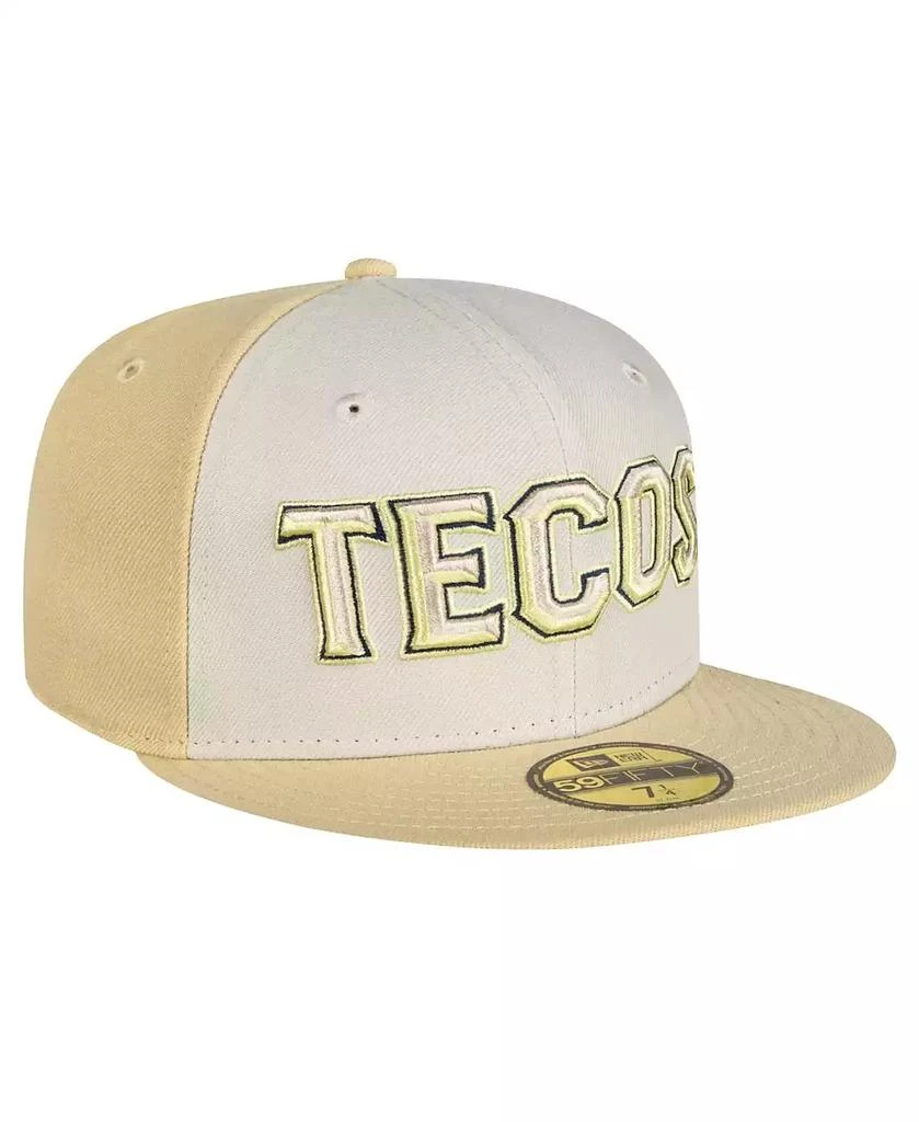 New Era Men's Khaki/Tan Tecolotes Laredos Mexico League On Field 59FIFTY Fitted Hat 4
