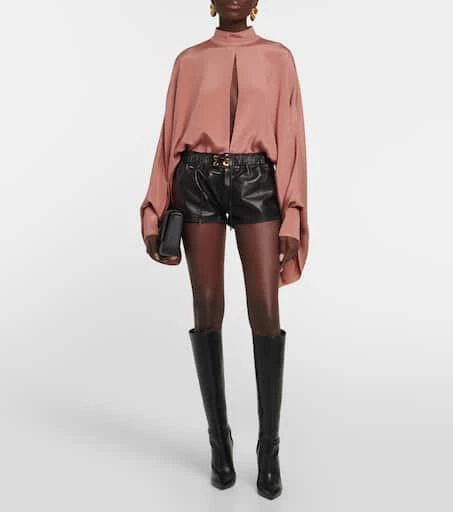 Tom Ford Leather micro shorts 2