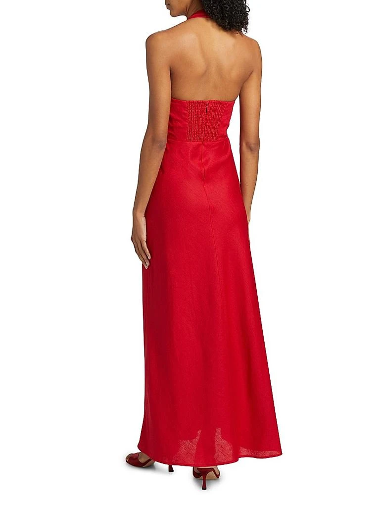 Reformation Delilah Linen Maxi Dress 5
