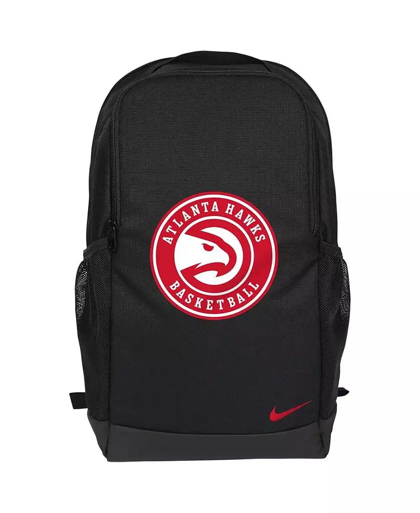 NIKE Black Atlanta Hawks Brasilia Backpack 1