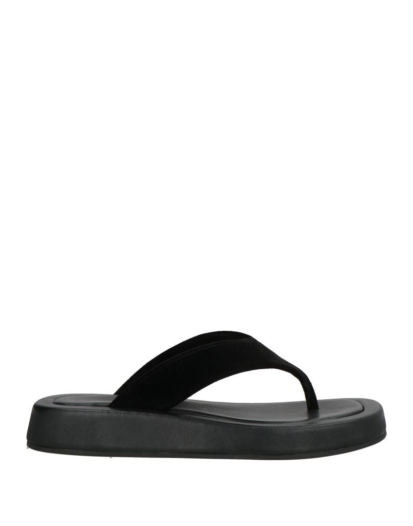 The Row Ginza black leather flip flops - Sandals - BeyondStyle