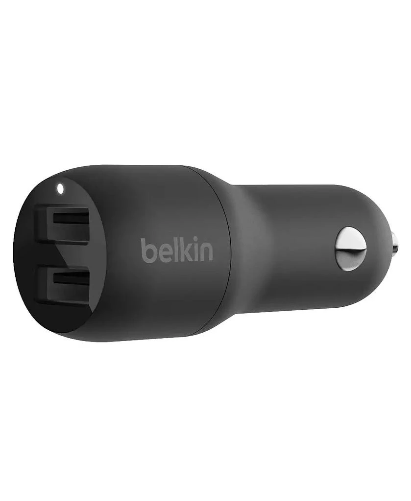 Belkin BoostCharge Dual Port USB-A Car Charger 24W