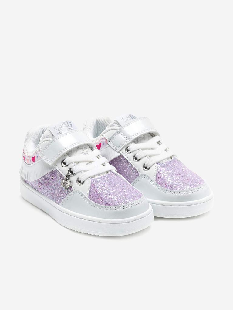 Lelli Kelly Girls Frangetta Mix Trainers in White