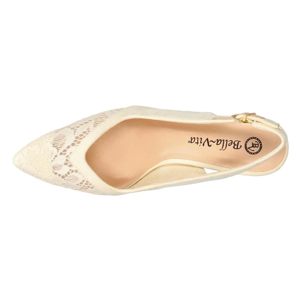 Bella Vita Marquette Kitten Heel Sling Back Pumps 4