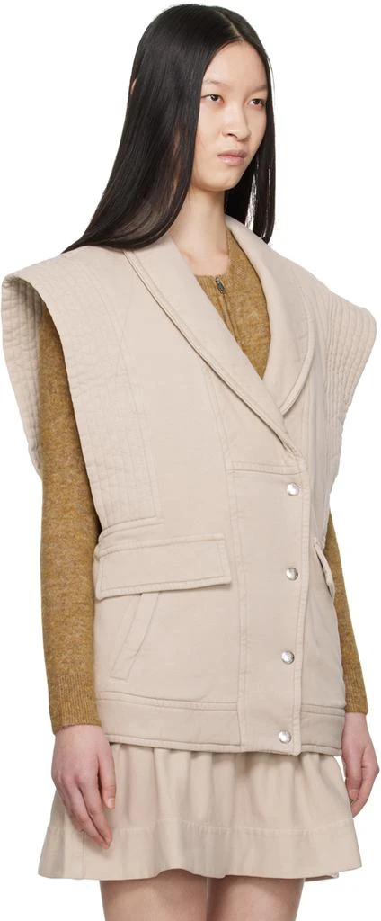 Isabel Marant Beige Naelle Vest 2