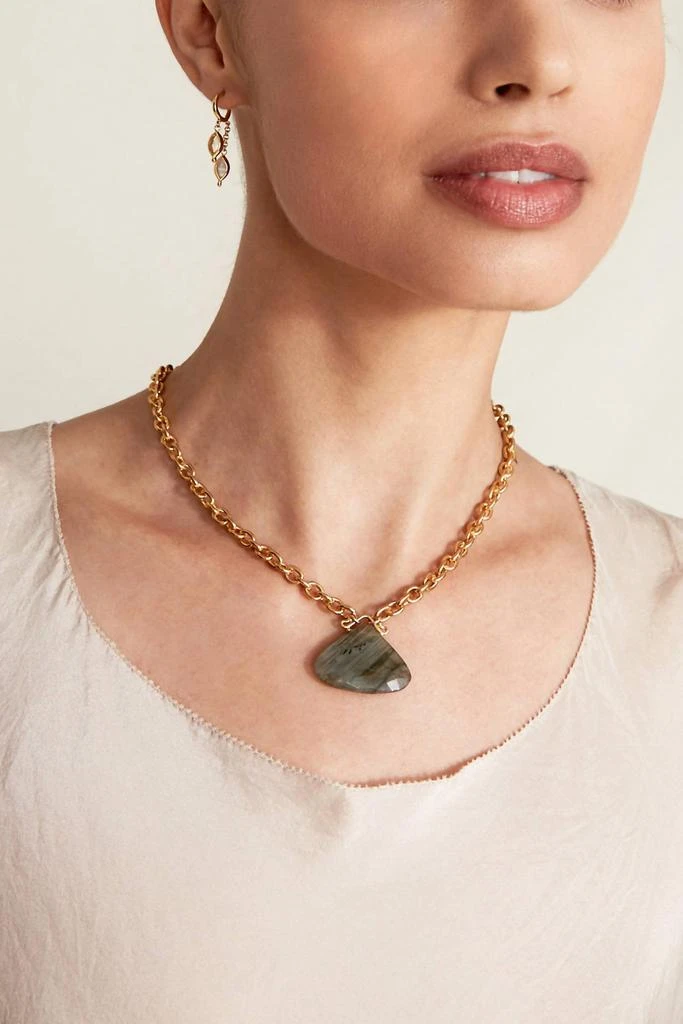 Chan Luu Chan Luu - Women's Augestine Labradorite Necklace 3