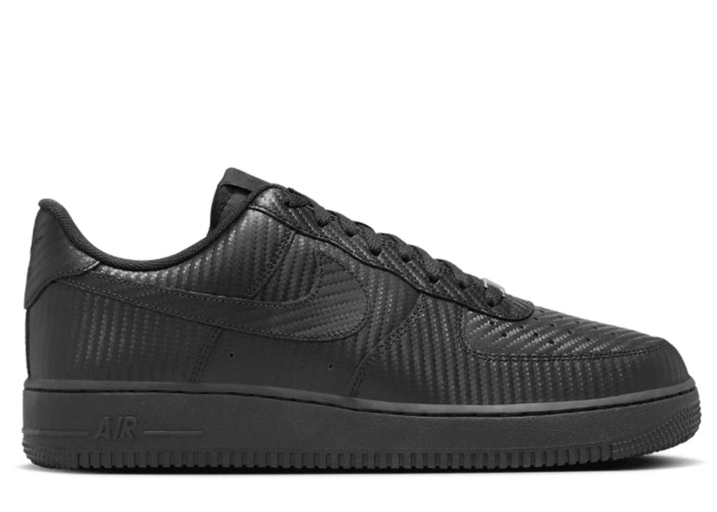 NIKE Air Force 1 Low Black Carbon Fiber 1