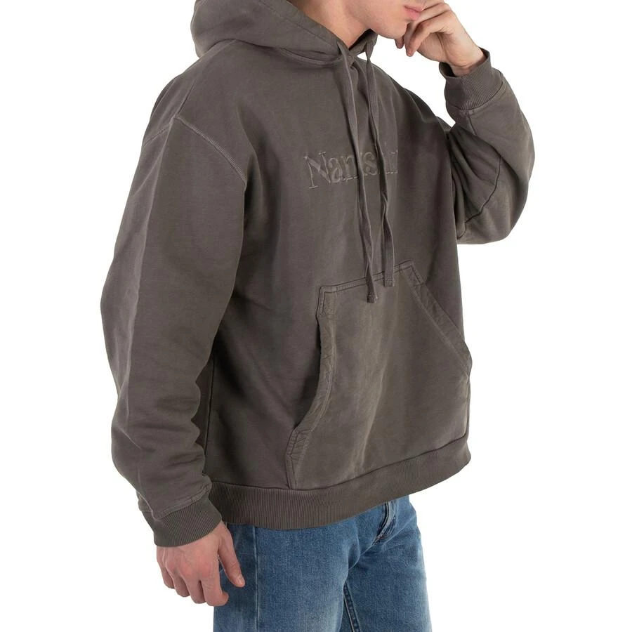 Nanushka Asphalt Cotton-Fleece Ever Hoodie 2