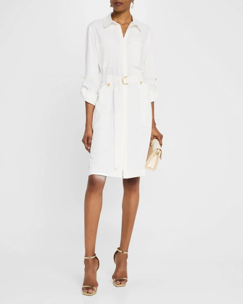 Kobi Halperin Caryss Belted A-Line Shirtdress 2