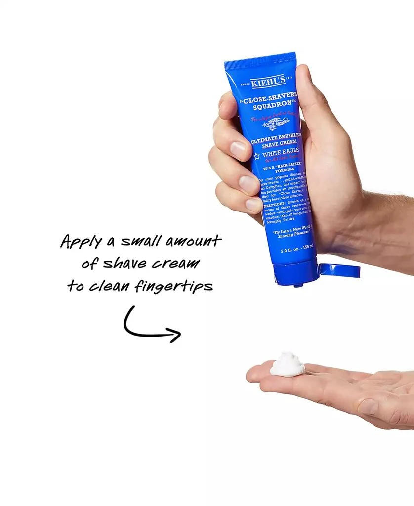 Kiehl's Ultimate Brushless Shave Cream with Menthol - White Eagle, 2.5-oz. 5